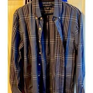 US Polo Assn Mens Long Sleeve Dress Shirt Size M‎
